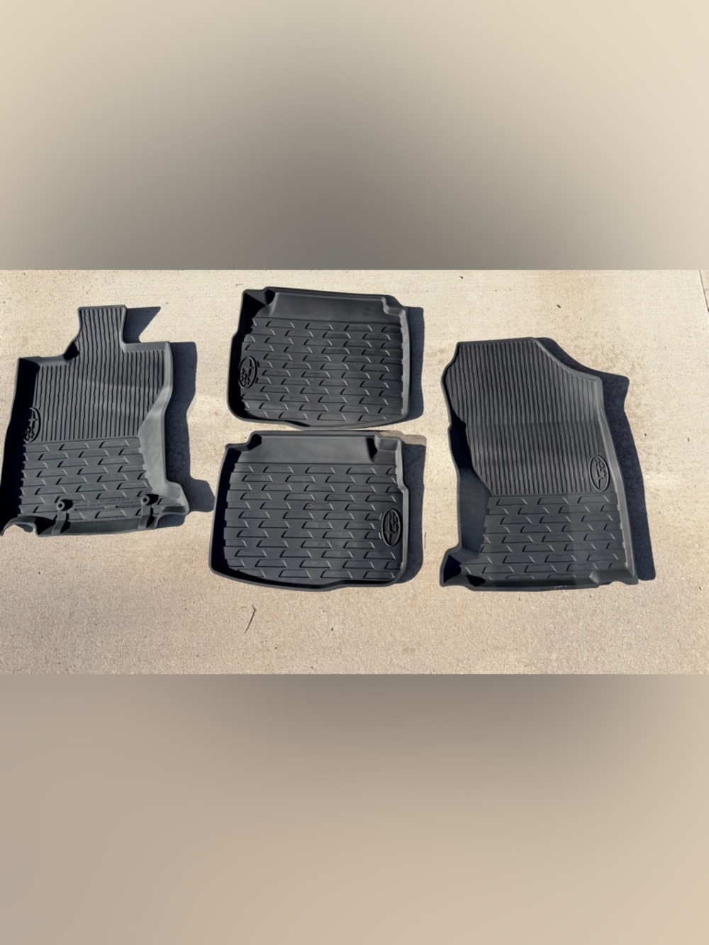 OEM Subaru Outback All-Weather Rubber Mats